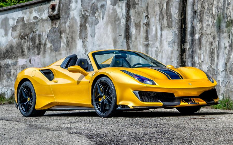 Ferrari 488 Pista Spider Giallo Modena '2018
